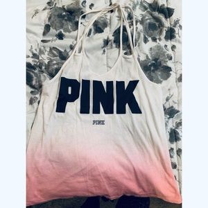 Victoria’s secret pink tank top!!